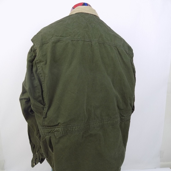 Vintage Flannel Lined Tommy Hilfiger Jacket - Picture 4 of 8